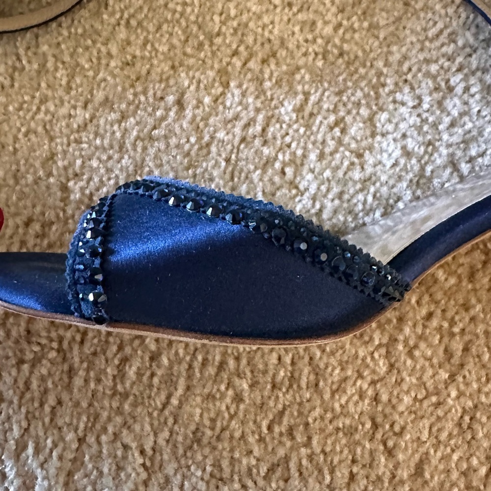 Badgley Mischka Gillian Ankle Strap Dress Sandal - Picture 10 of 14